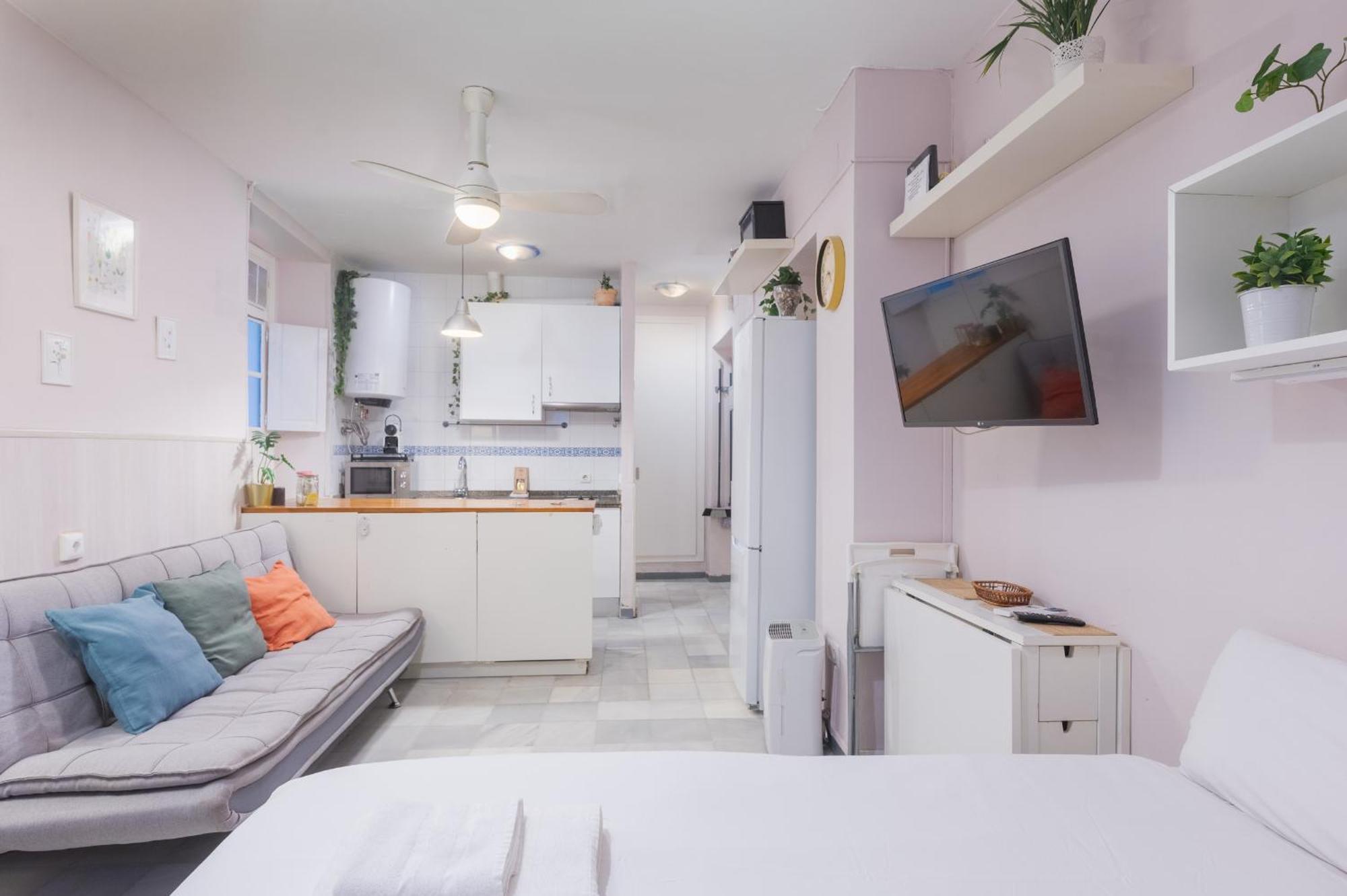 Functional And Pretty-1bd 1bth- San Vicente Appartement Séville
